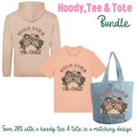 Wild Like the West Personalised Hoodie, Tee & Tote Bundle