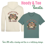 Wild Like the West Personalised Hoodie & Tee Bundle