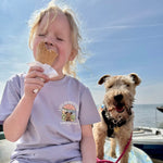 Beachy Personalised Kids Life Is Better T Shirt