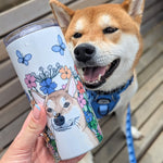 Wildflower Life is Better with your Dog Tumbler