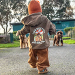 Personalised Kids Life is Better with your dog Hoody
