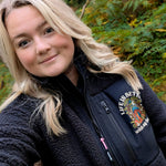 Black Personalised Life is Better Sherpa Jacket