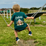 Outside is Where it's at Kids T shirt