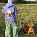 Wildflower Life is Better with your Dog Personalised Hoody
