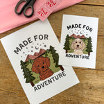 Made For Adventure Personalised Print