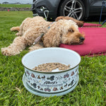 Personalised Dog Camping bowls