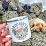 Life is Better Enamel Mug