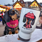 Personalised Merry Woofmas Travel Mug