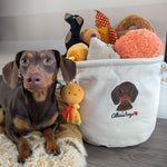 Personalised Dog Toy Storage Trug