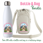 Personalised Dog Water Bottle & Bag Bundle