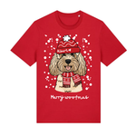 Personalised Kids Merry Woofmas Christmas T-Shirt