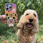 Personalised Sunflower Phone Case | Life is Better With My Dog