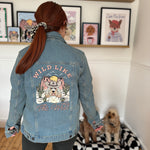 Wild Like the West Personalised Denim Jacket | Syd&Co