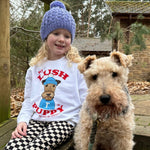 Kid My Lush Puppy Personalised sweatshirt