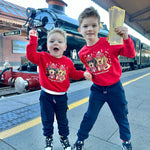 Personalised Kids Merry Woofmas Christmas Jumper