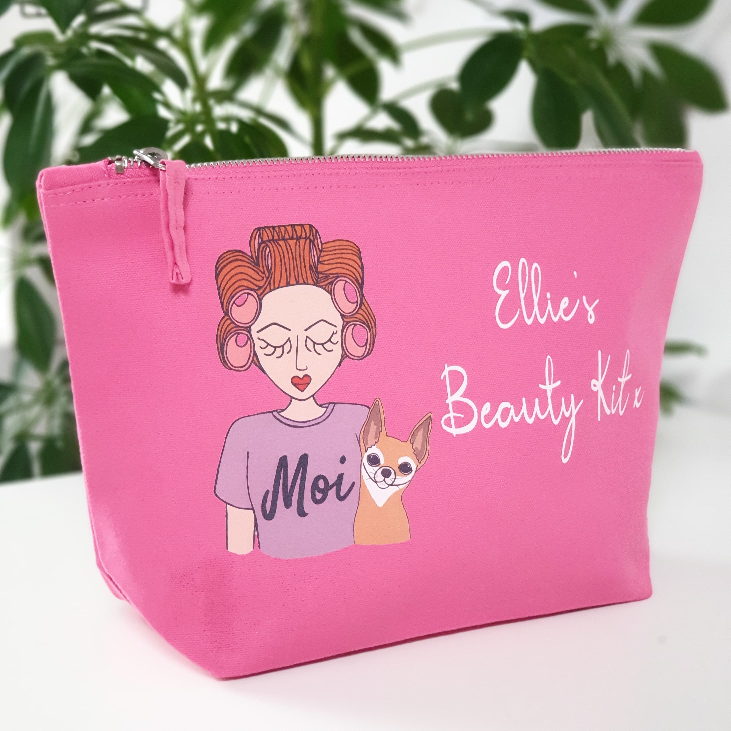 Personalised Dog Mum Makeup Bag