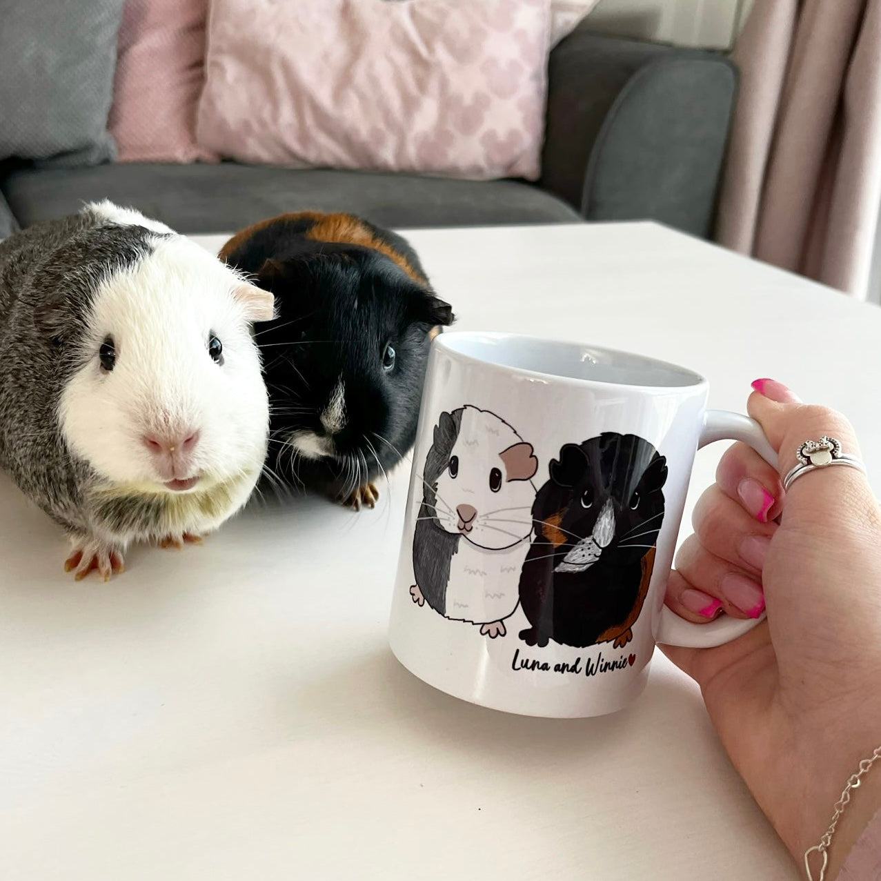 Personalised Guinea pig Lover Mug