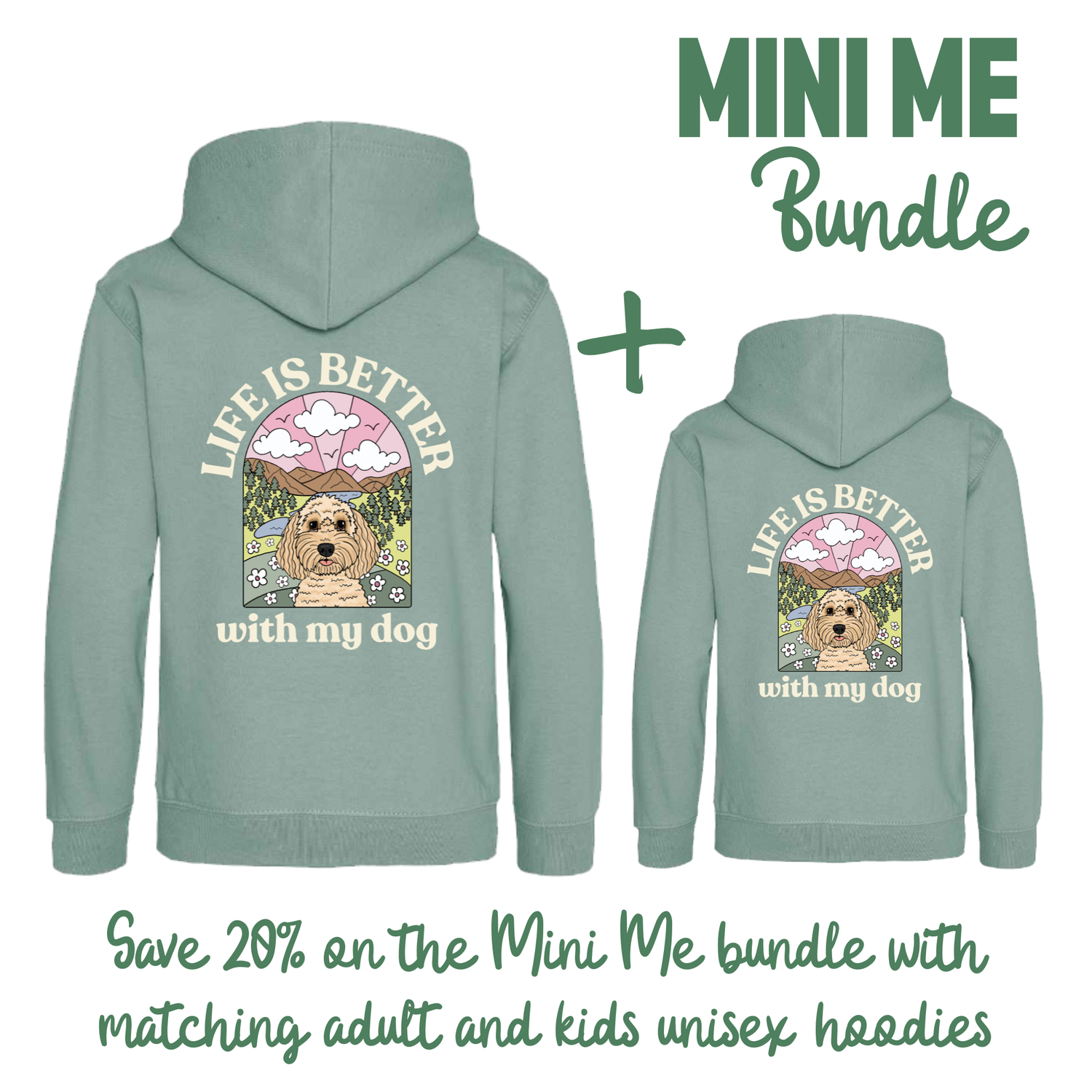 Mini Me Bundle - Matching Adult & Kids Hoodies