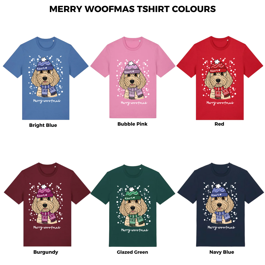 Merry Woofmas Christmas T shirt