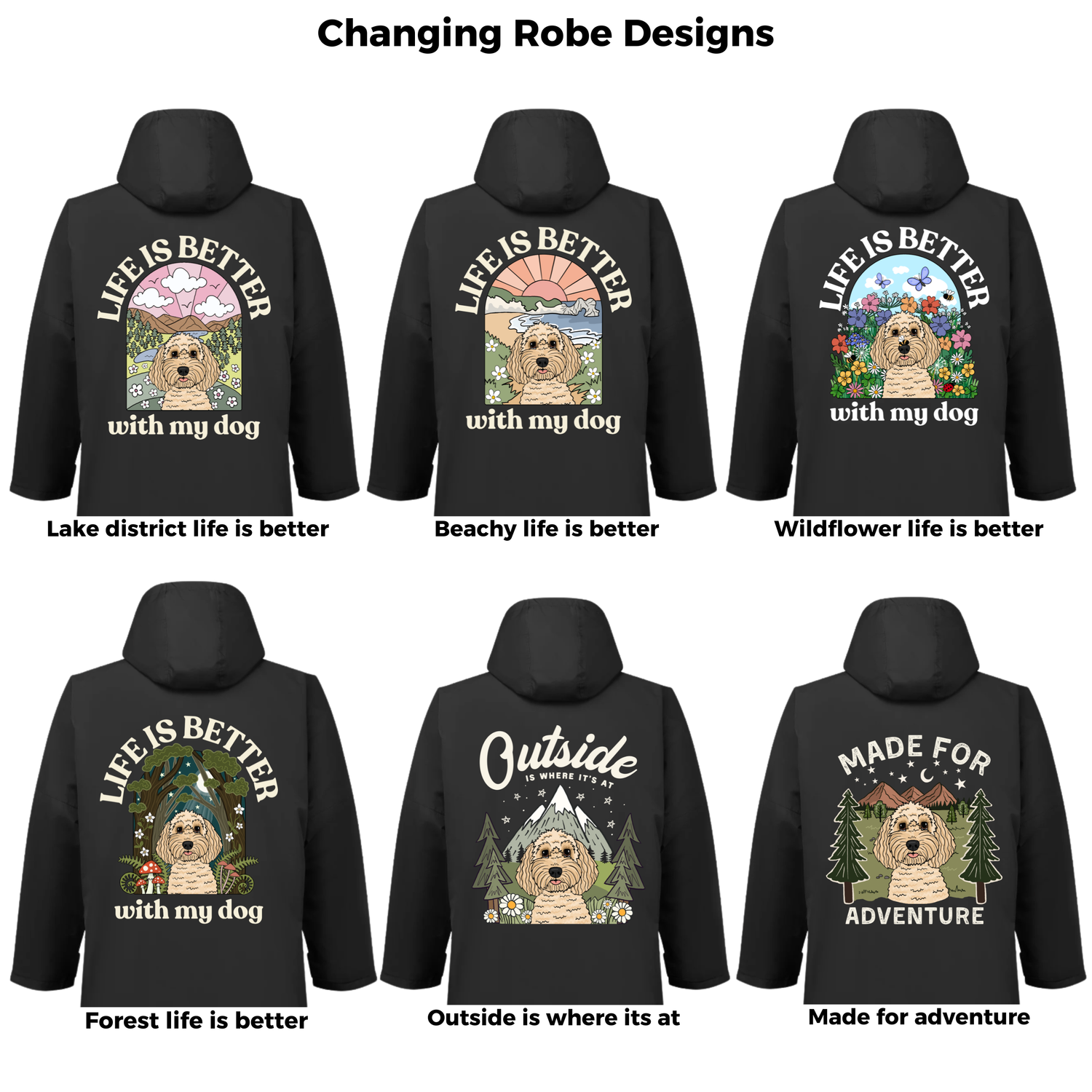 Kids Made to Adventure Changing Robe