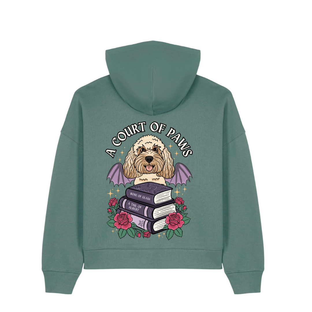 Personalised Court of Paws Boxy Hoody