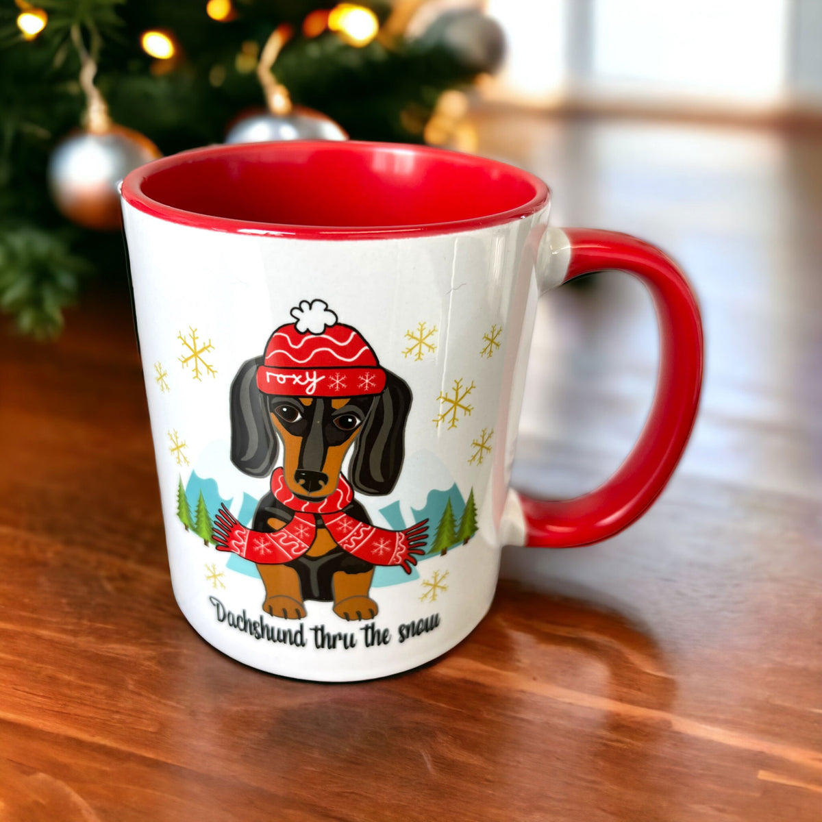 Dachshund through the Snow Mug