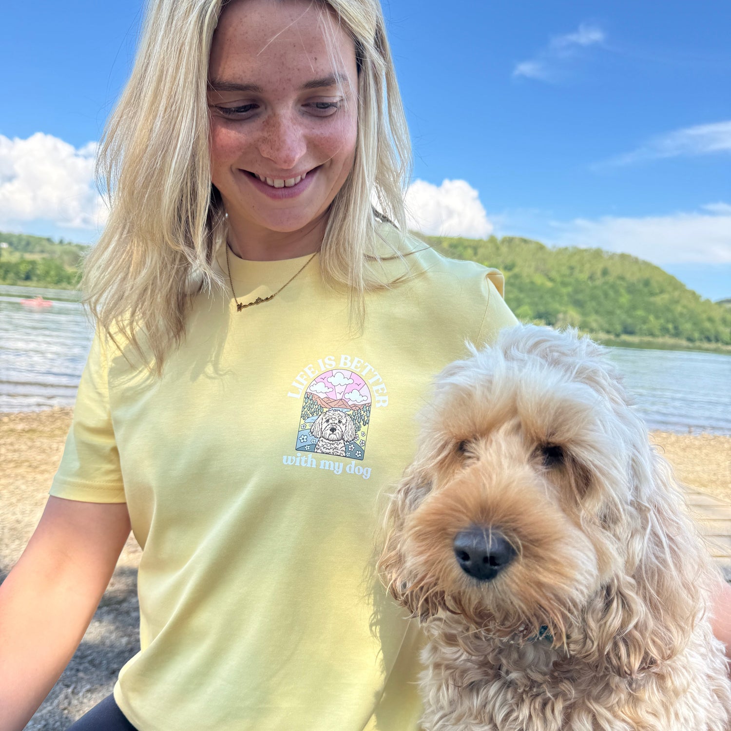 Limited Edition Yellow Life is Better Tee
