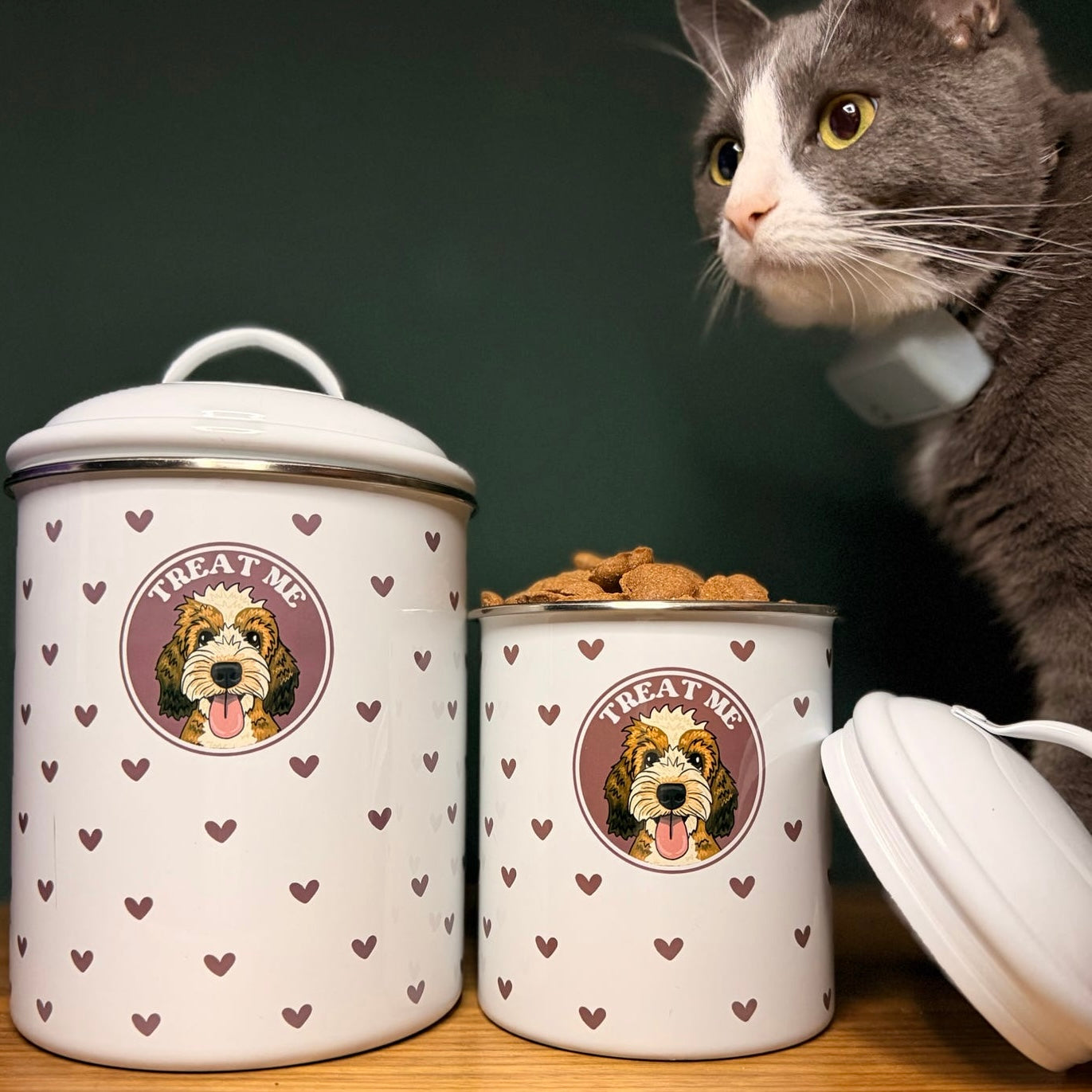 Dainty Hearts Treat Tin