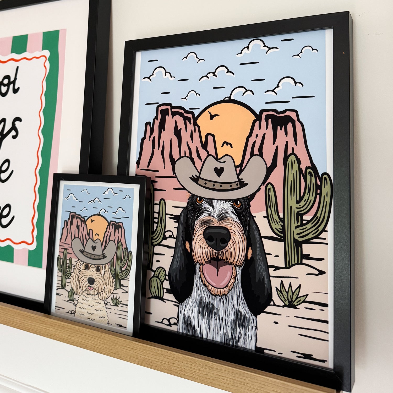Personalised Wild Like the West Print