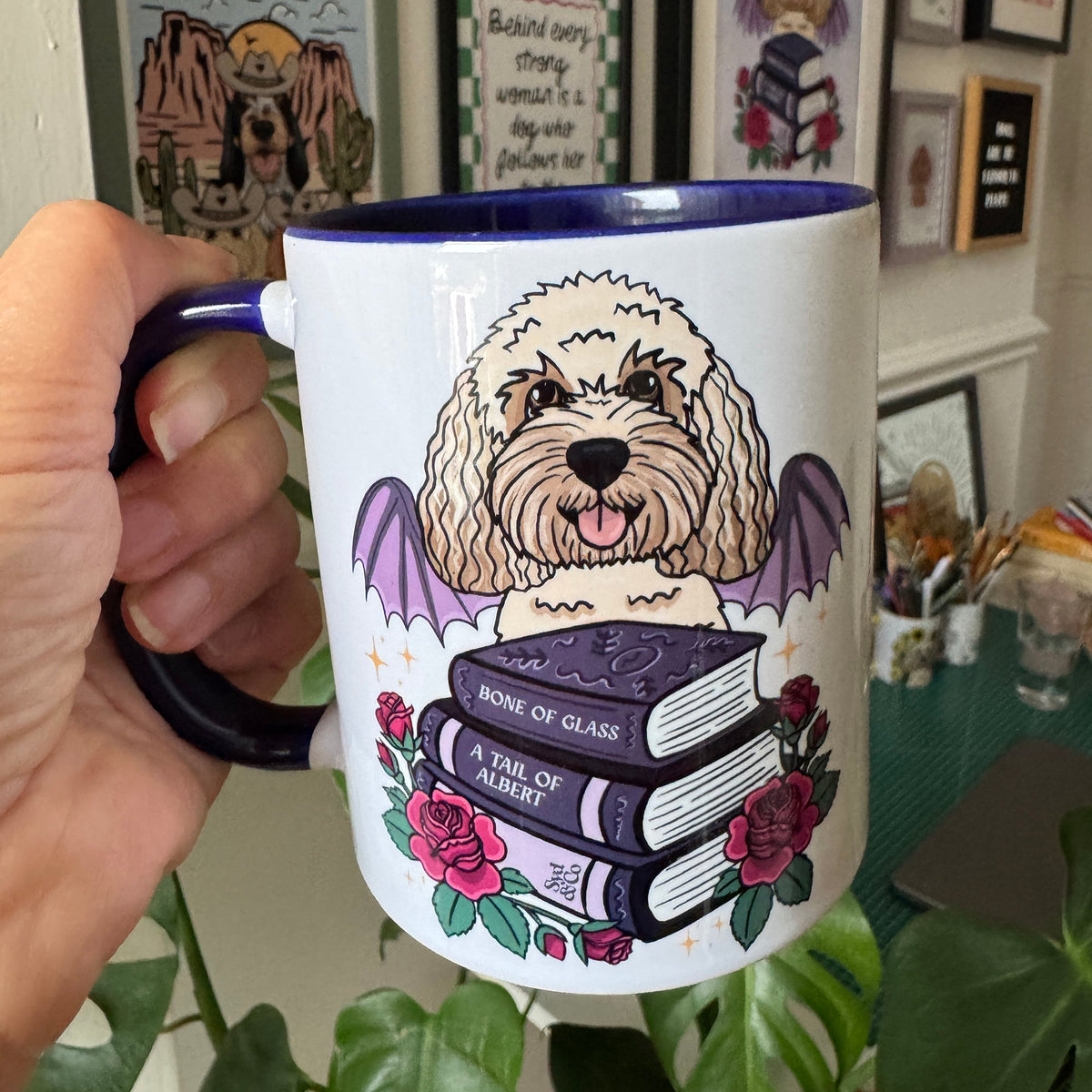 Personalised Court of Paws Ceramic Mug
