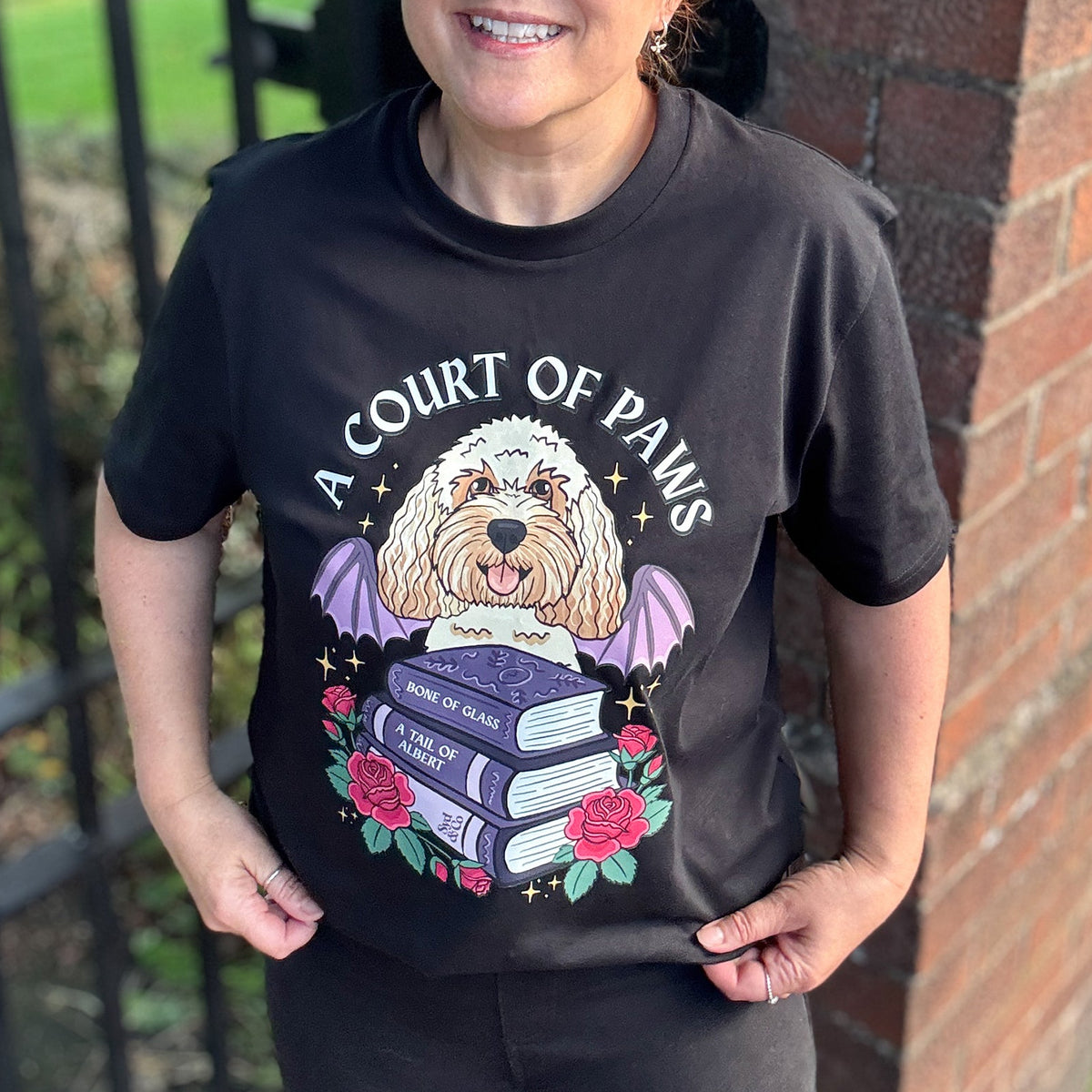 Personalised Court of Paws T-Shirt