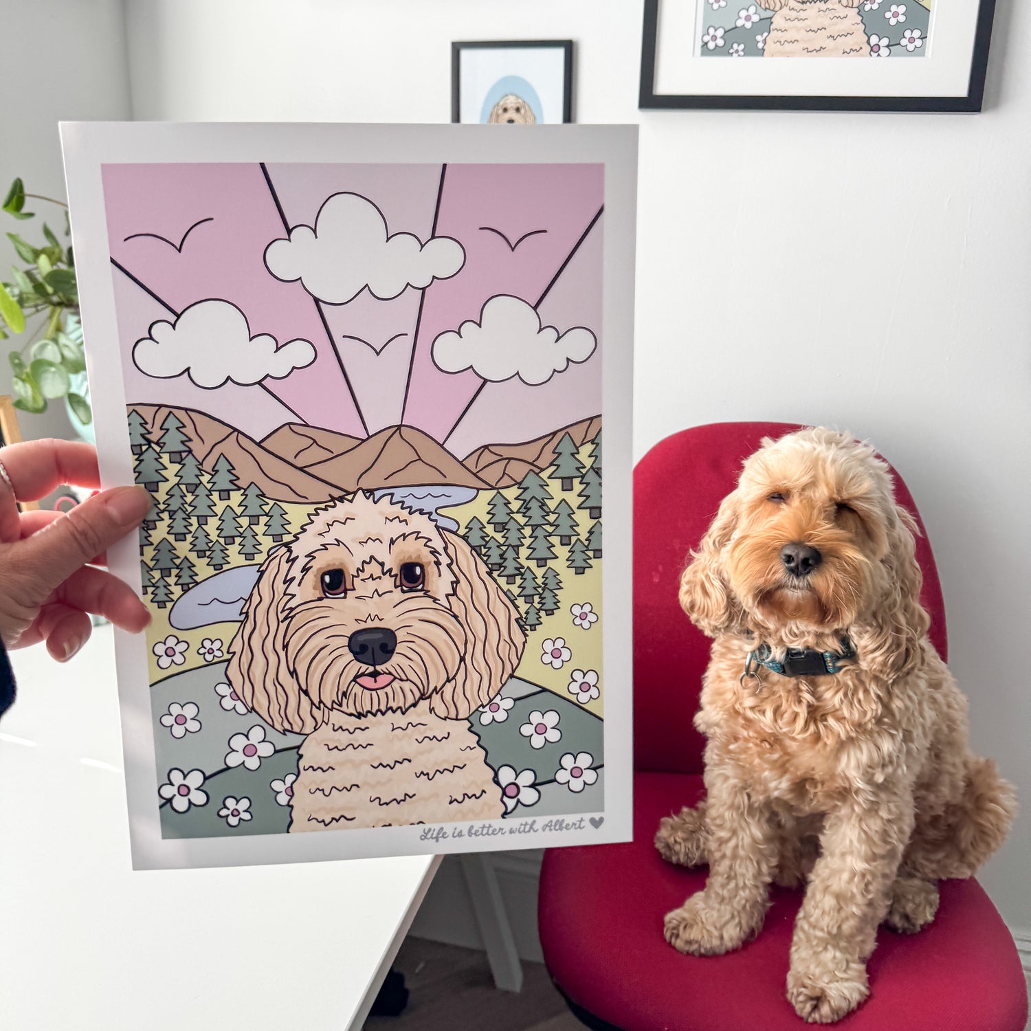 Personalised Life is Better Print