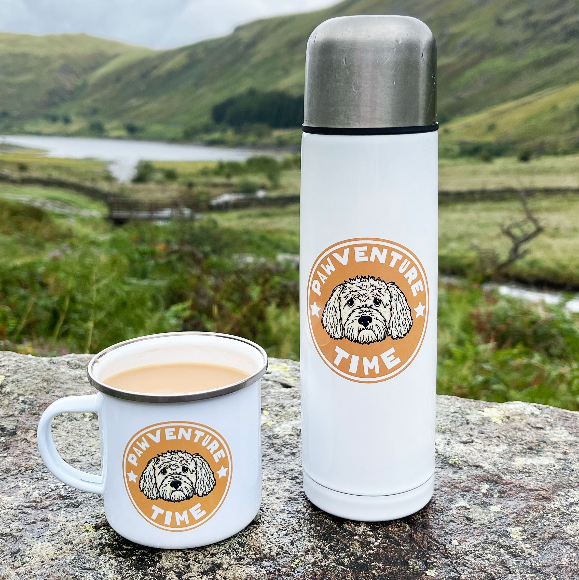 Pawventure Flask and Cup Set