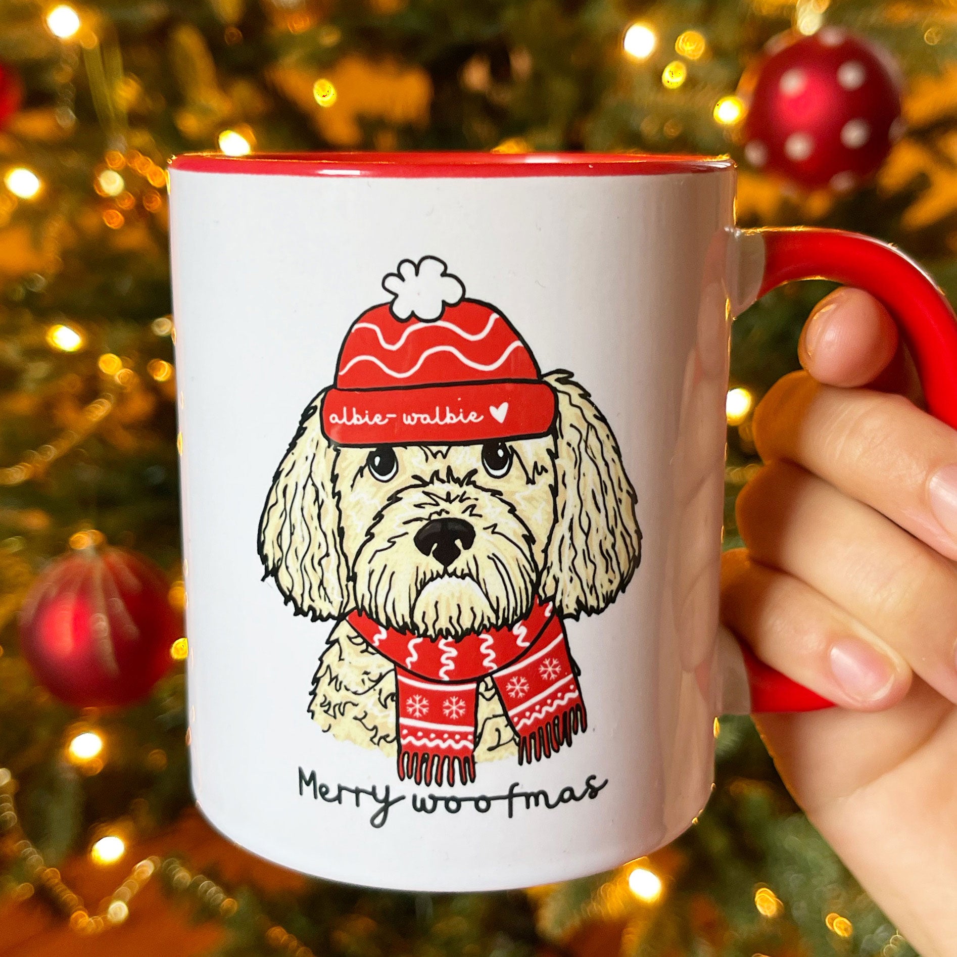Merry Woofmas Christmas Mug