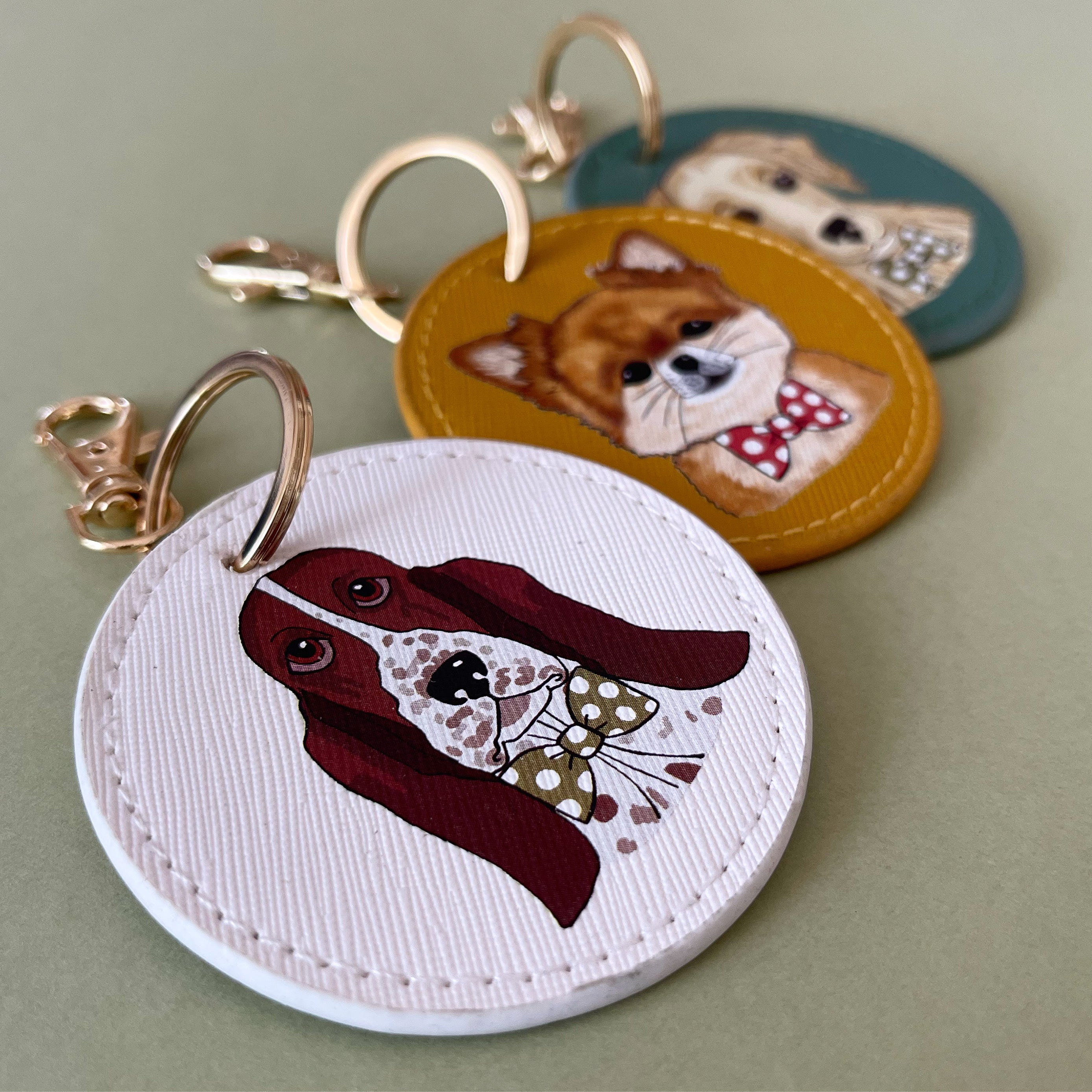 Personalised Key Ring with your Dog on