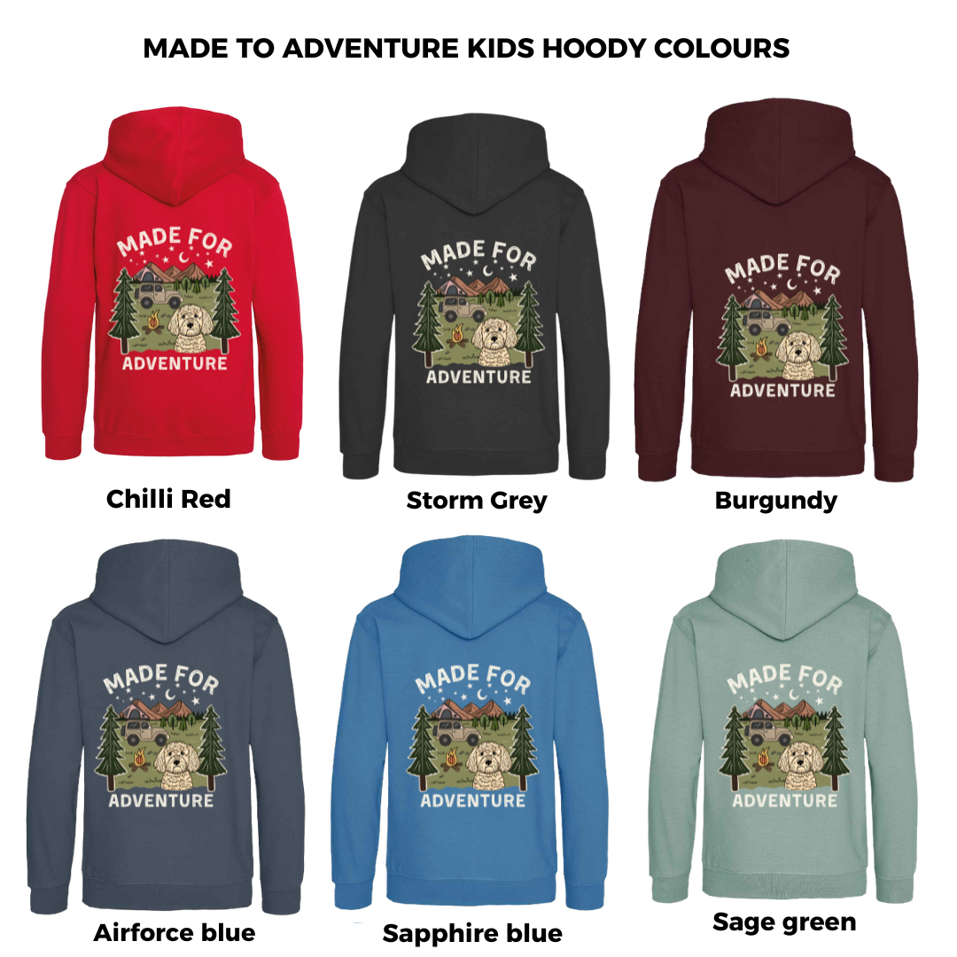 Made for adventure Kids Hoody