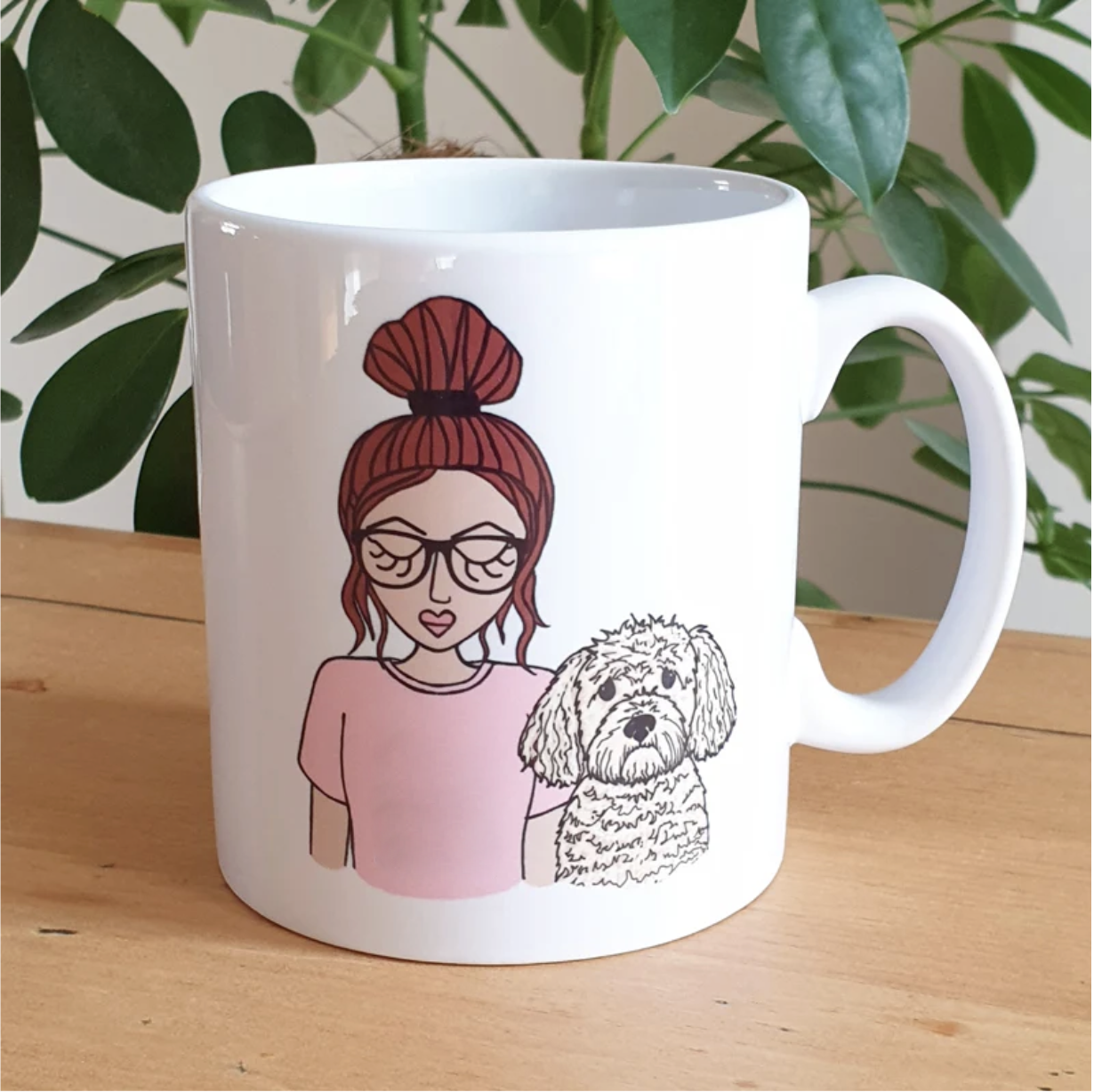 Personalised Dog Mum Mug