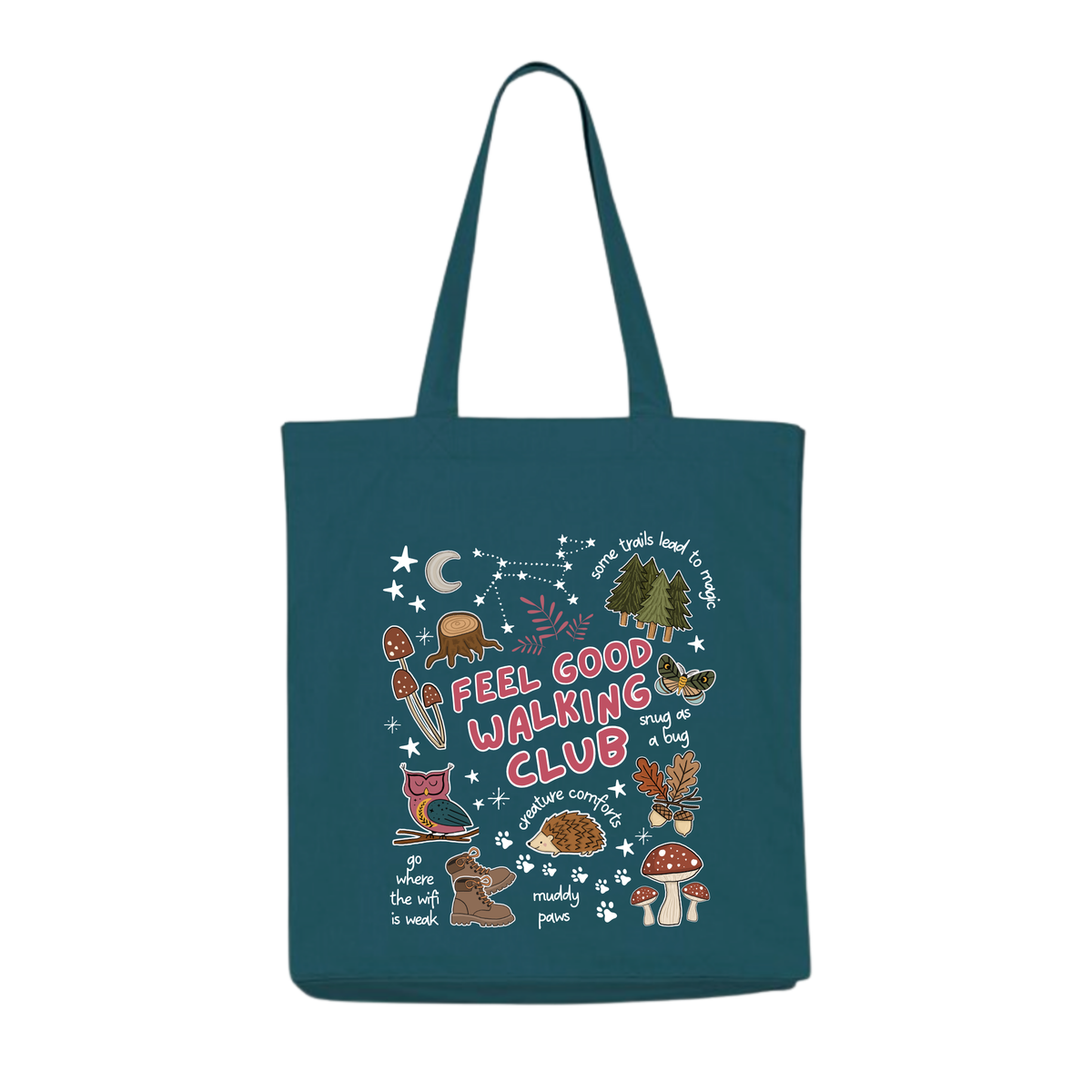 Feel Good Walking Club Tote Bag
