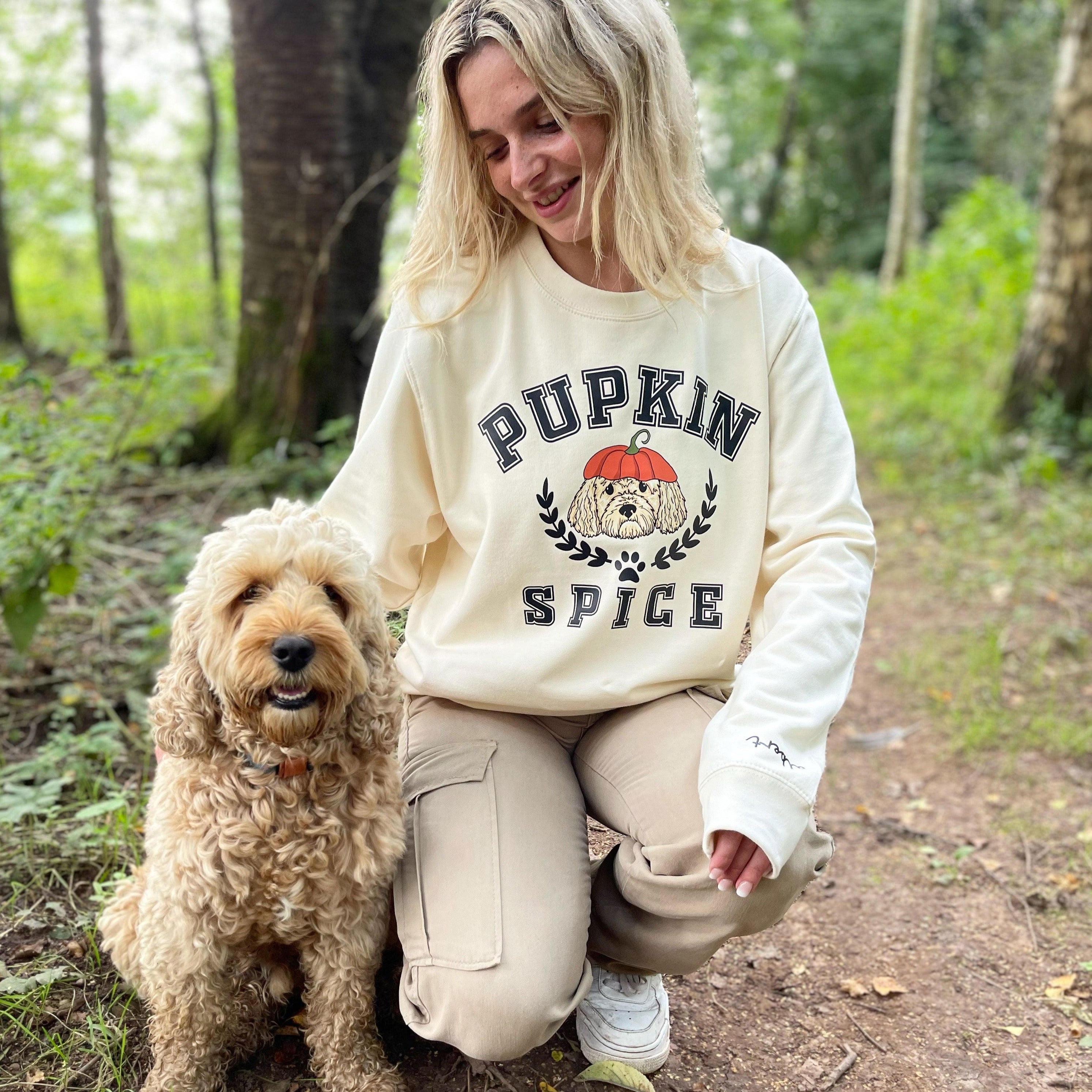 Personalised Pupkin Spice Sweatshirt