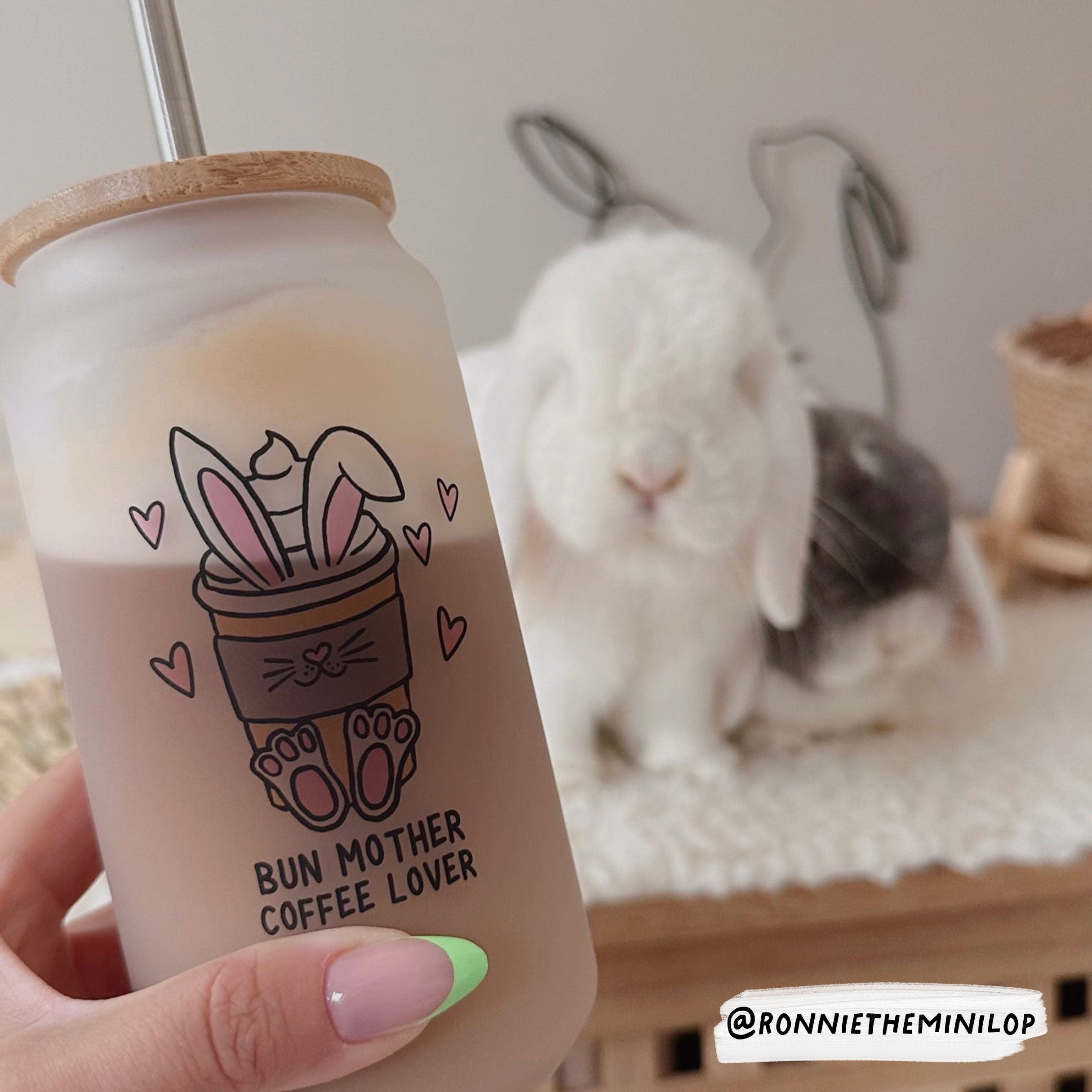 Bun Mum Frosted Ice Cup