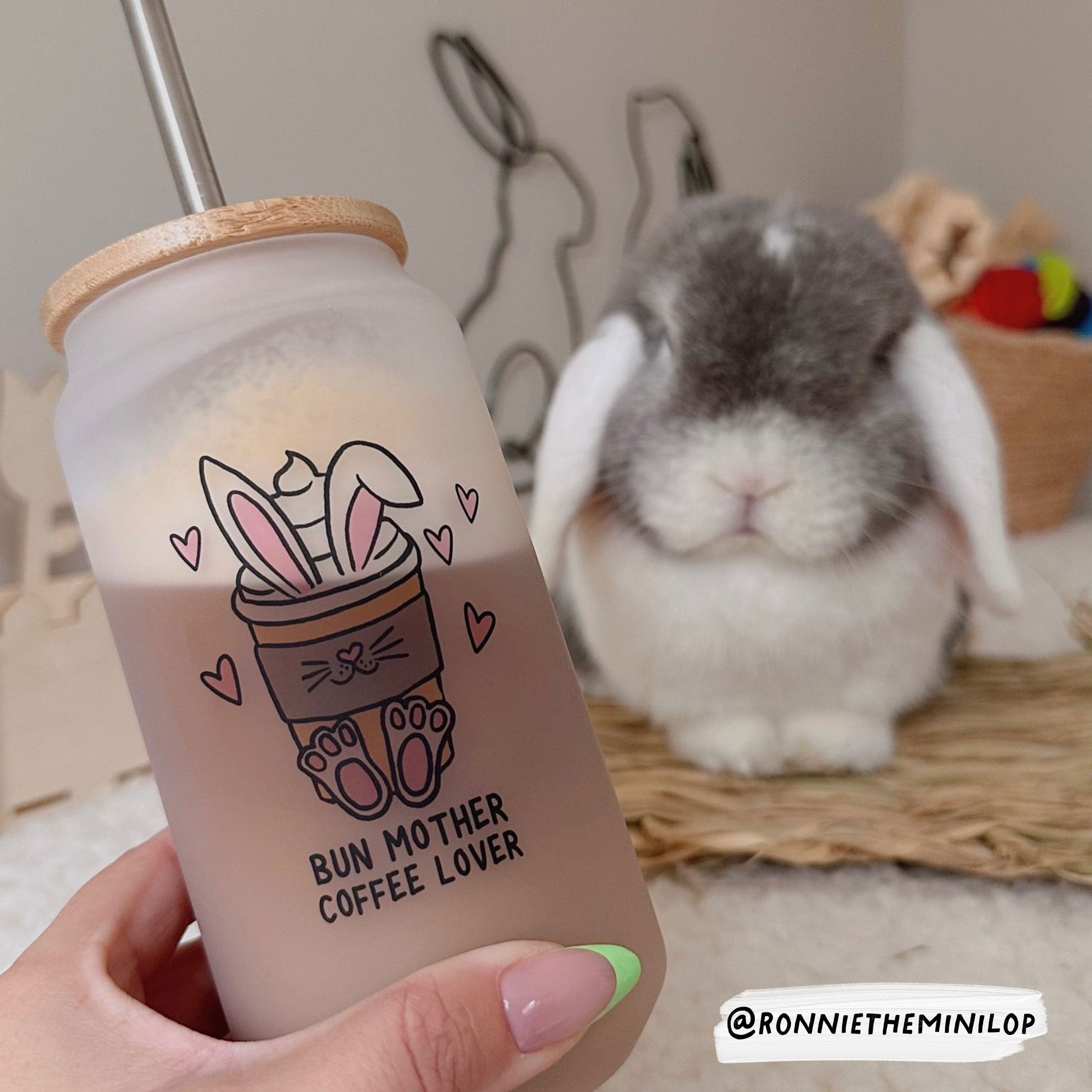 Bun Mum Frosted Ice Cup