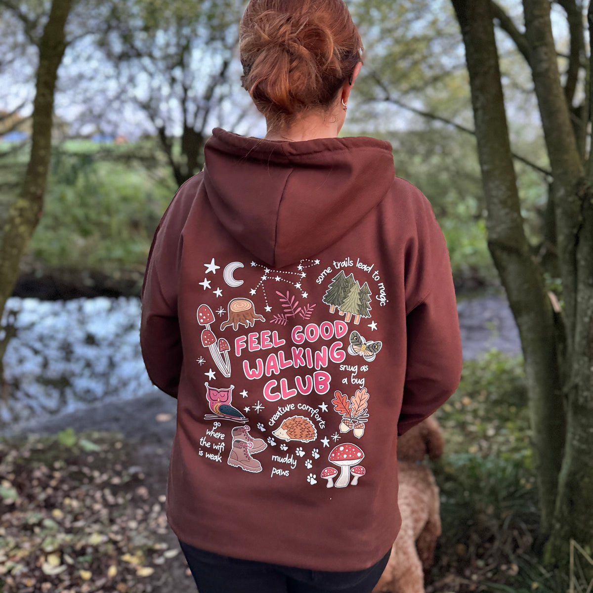 Feel Good Walking Club Hoody