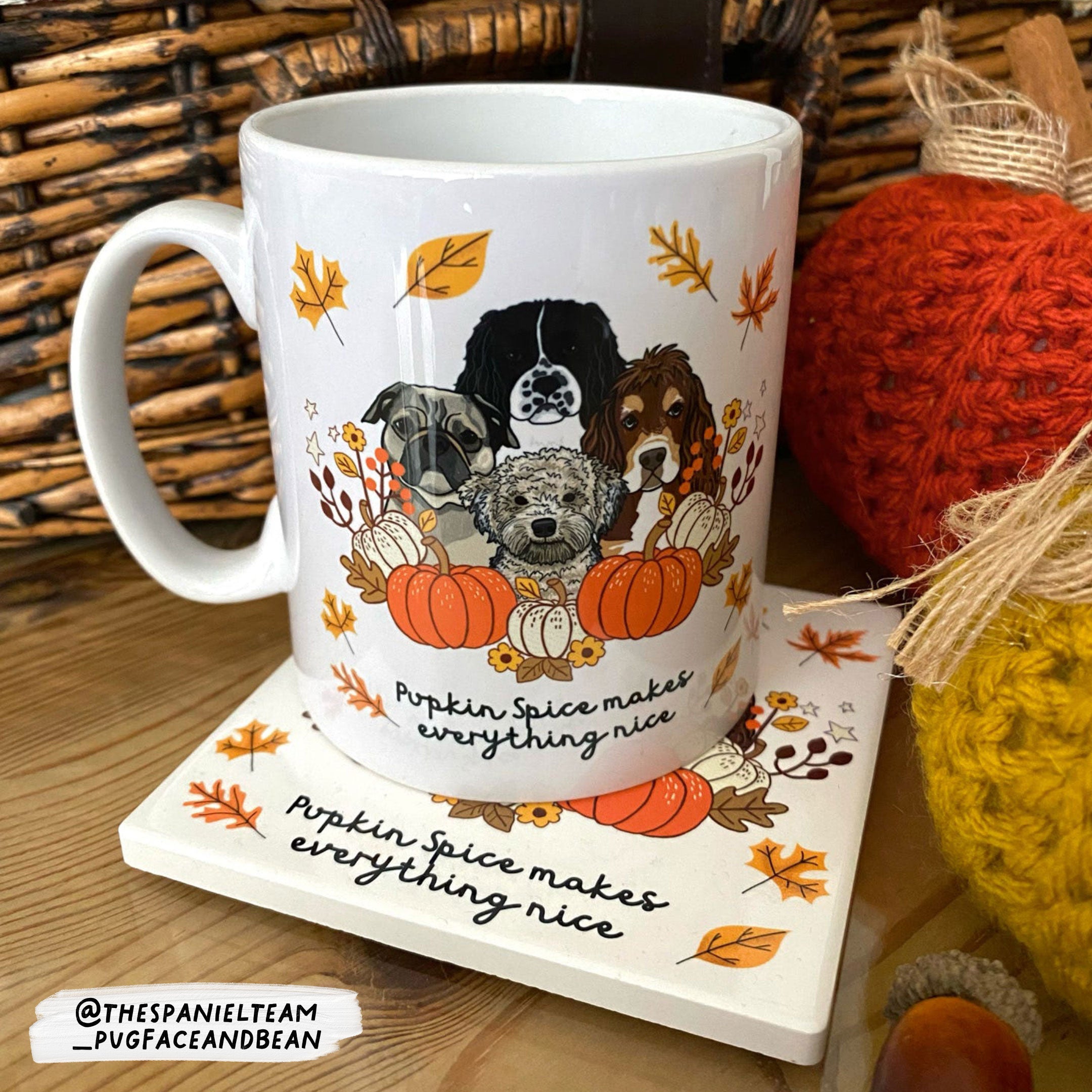 Pupkin Patch Ceramic Mug