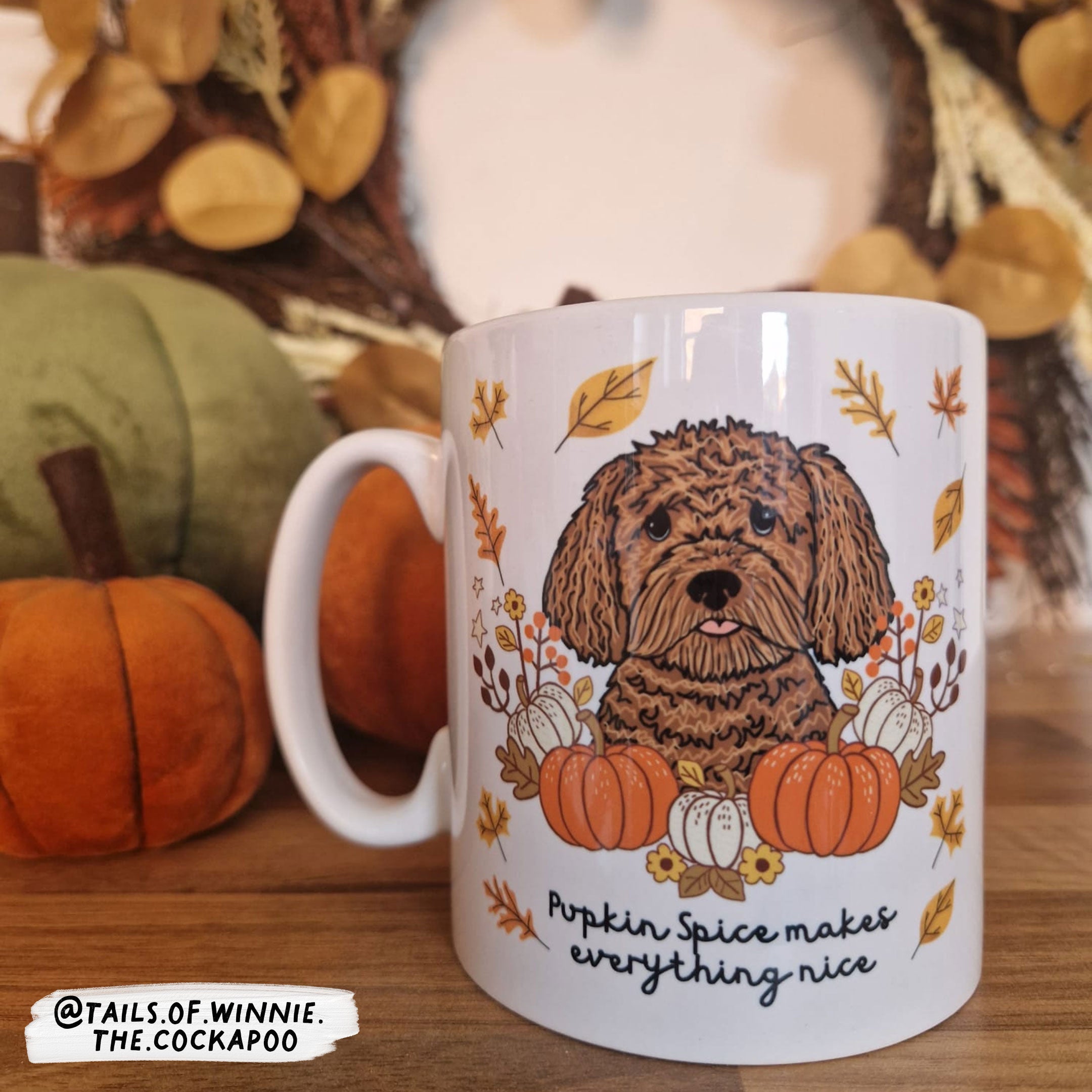 Pupkin Patch Ceramic Mug