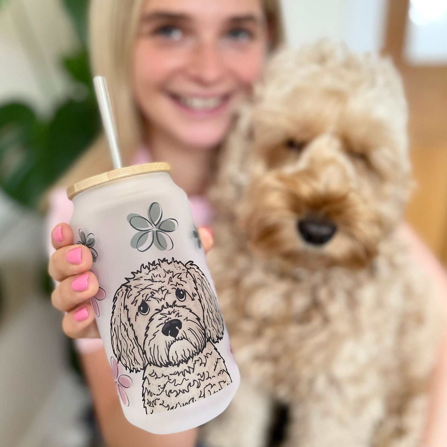 Oopsie Daisy Personalised Dog Ice Cup