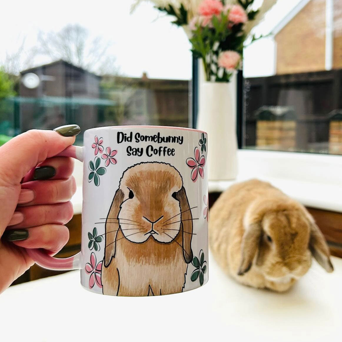 Oopsie Daisy Rabbit Mum Mug