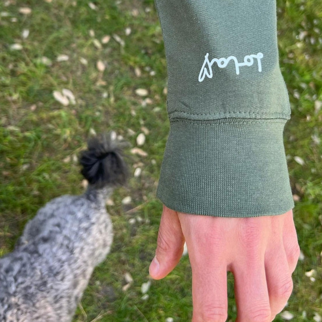 Personalised Dog Dad Sweatshirt