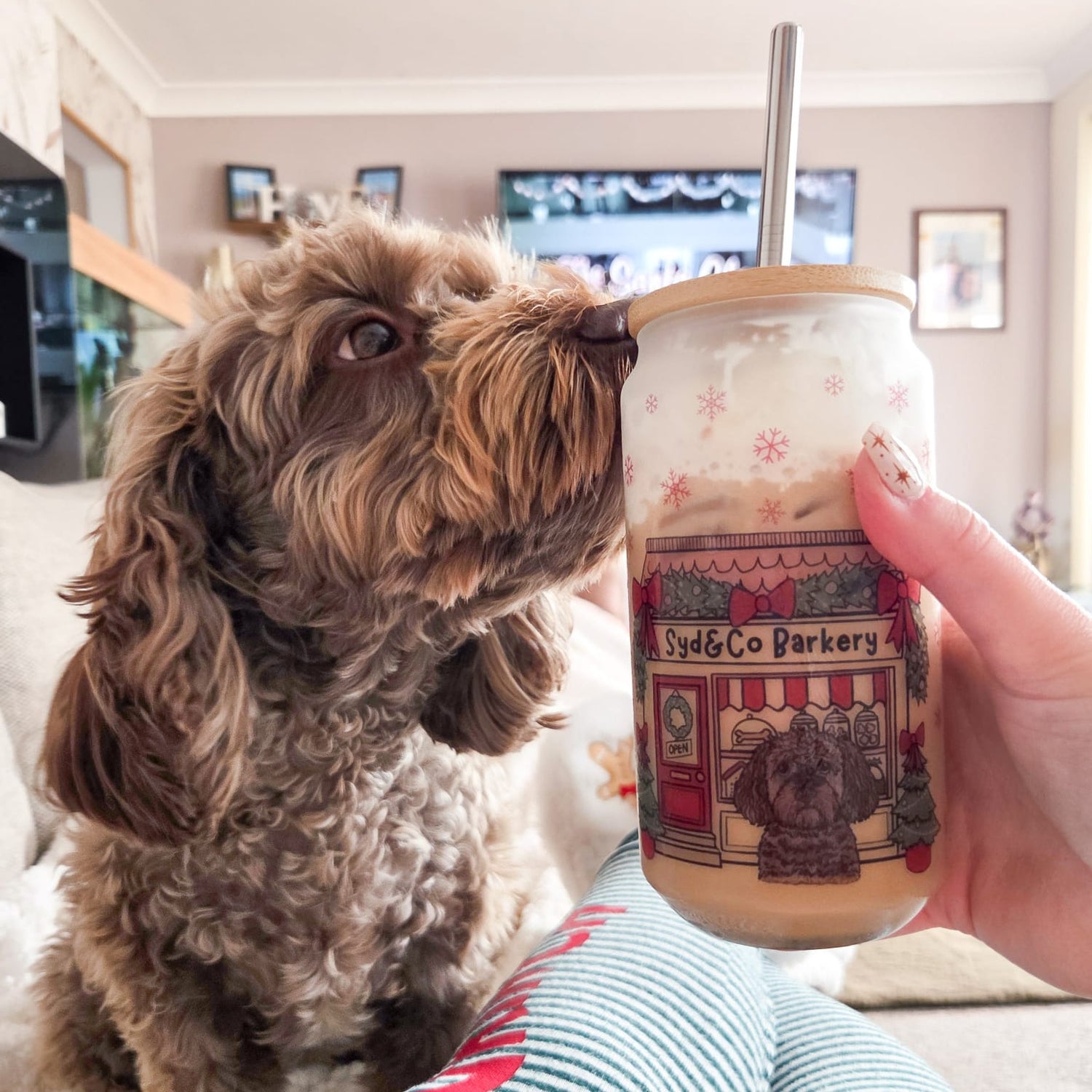 The Syd&Co Barkery Christmas Ice cup