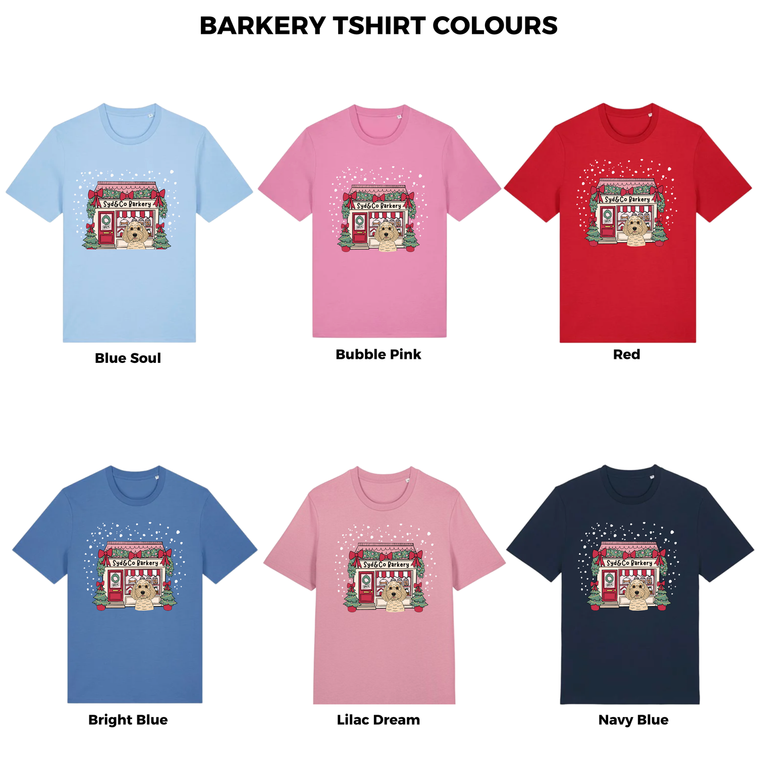 The Syd&Co Barkery Christmas Tshirt