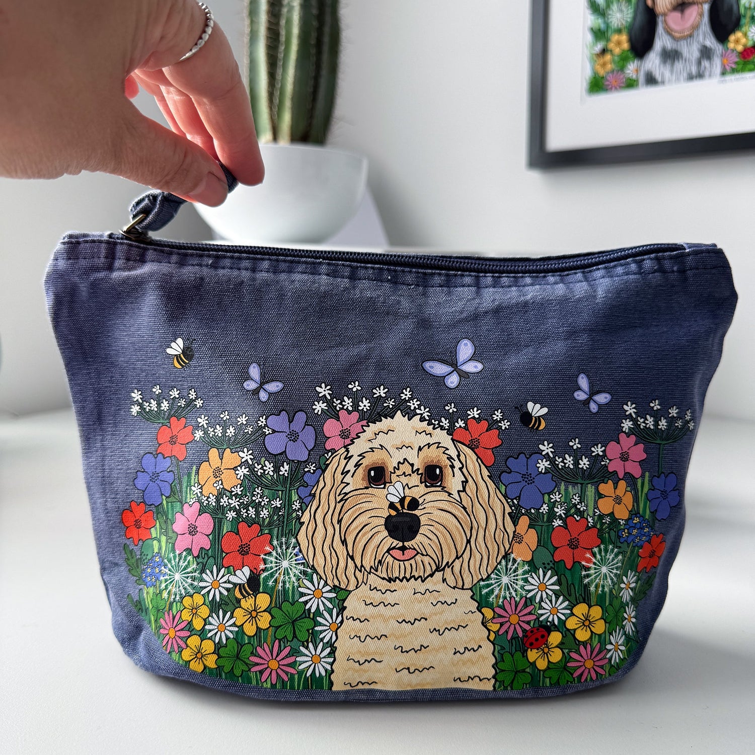 Personalised Life is Better Wildflower Multi-purpose pouch